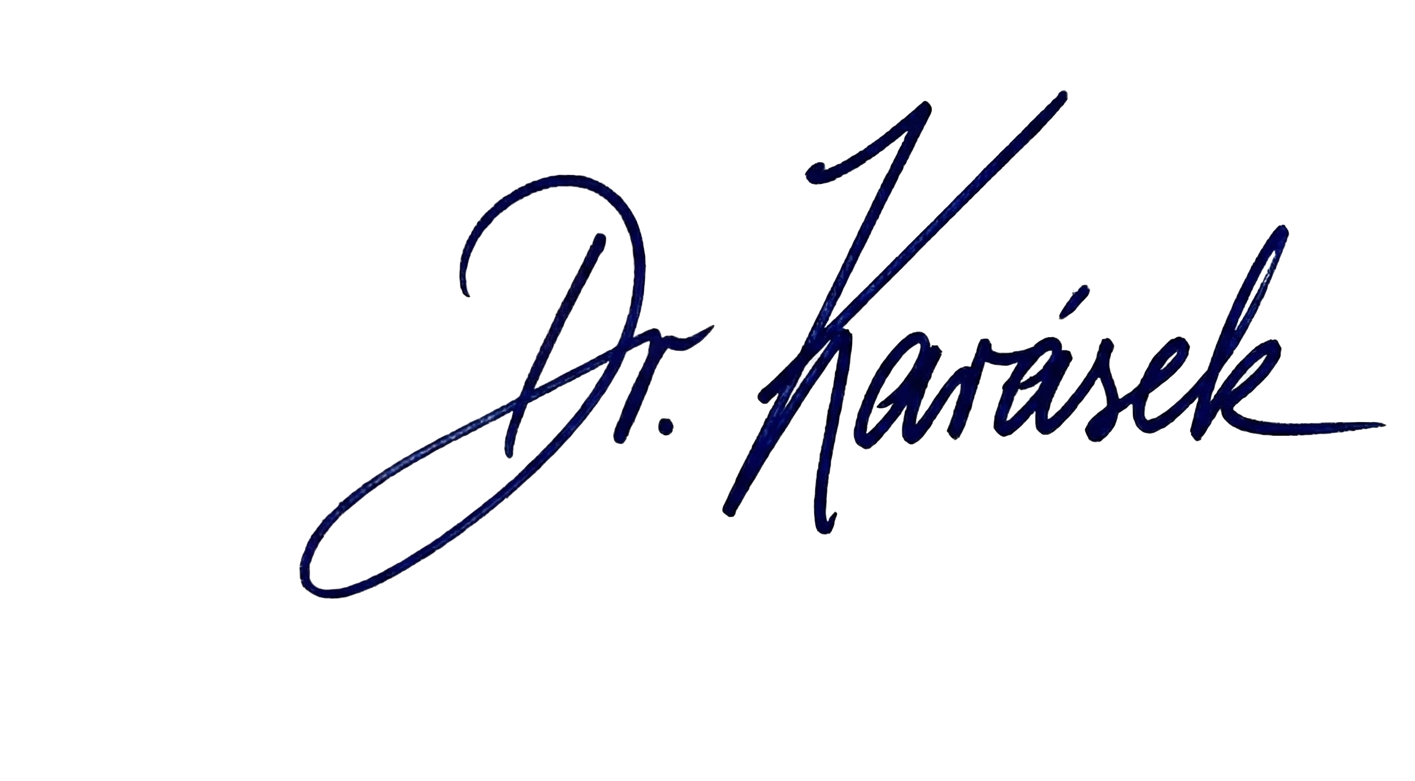 Signature Dr. Karasek